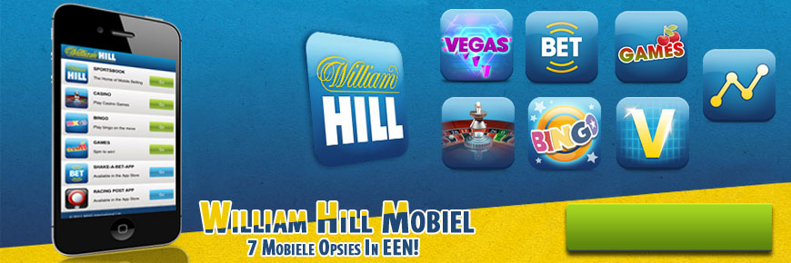 William Hill Mobiel - 7 Mobiele Opsies In Een!