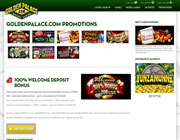 Golden Palace Aanlyn Kasino Promosies Webblad