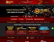 SilverSands Aanlyn Kasino Web Tuisblad Met R8'888 Bonus Offer