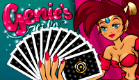 Genie's Hoog-Laag Video Poker Speletjie