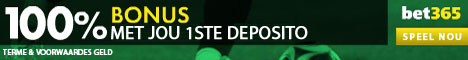 Bet365 - 100% Bonus Met Jou Eerste Deposito