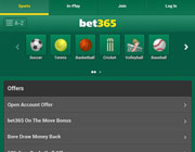 Bet365 Sports Mobiele Tuisblad